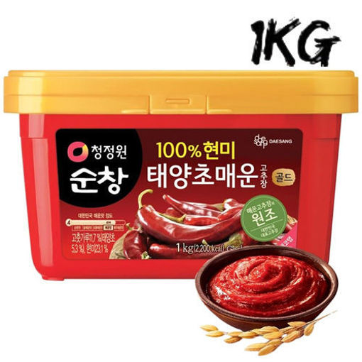 图片 韩国清净园 辣椒酱 1kg 家庭装