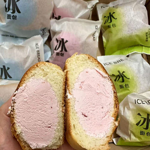 图片 仅限自取! 米兰快鹿 冰面包 原味 110g