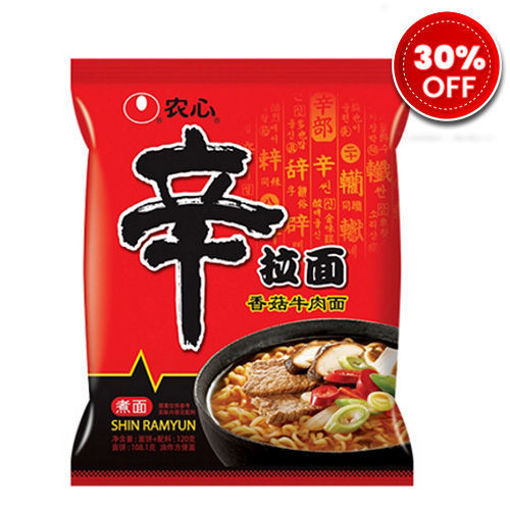 图片 农心 辛拉面 120g 卡通版 日期见内页