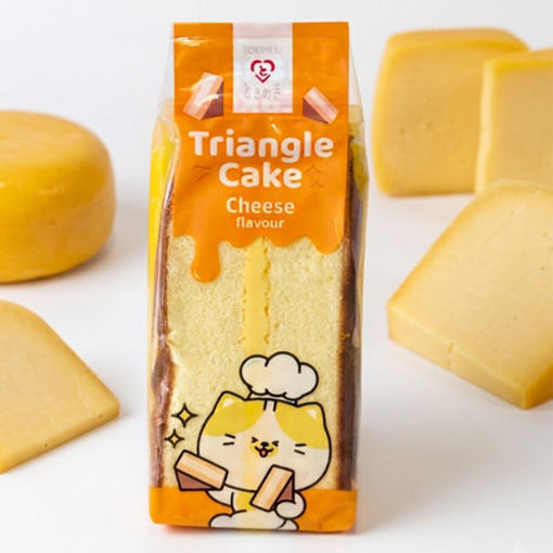 Picture of Tokimeki Triangle Sponge Cake Cheese Flavour 90g