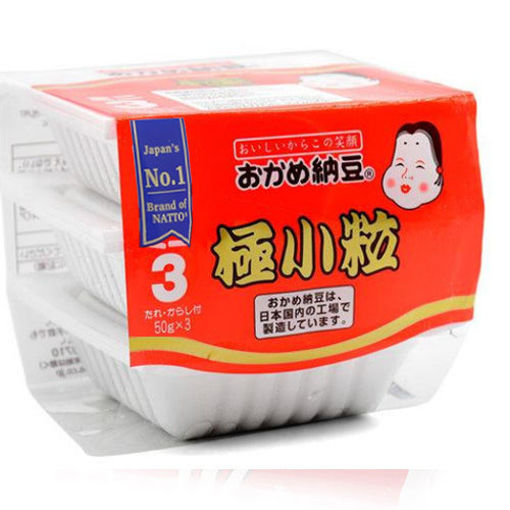 图片 日本OKama 极小粒纳豆 内含3盒 3x56.7g