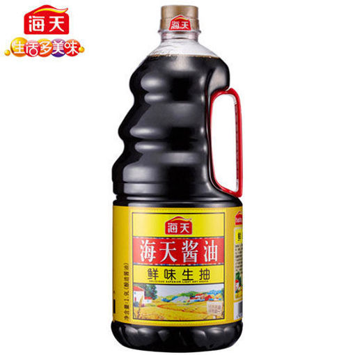 图片 海天 鲜味生抽 大桶1.9L  日期见内页