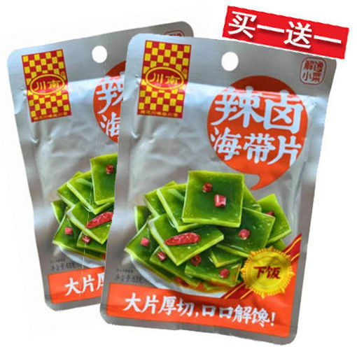 图片 买一送一! 川南 辣卤海带片 63g